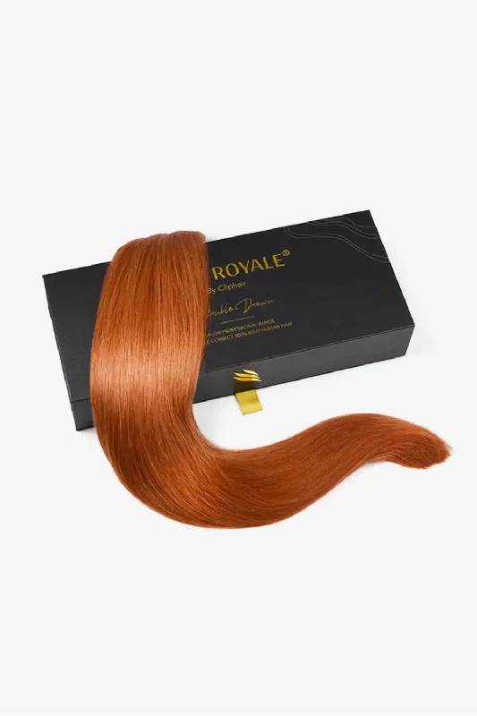 Remy Royale Double Drawn  Human Hair Weft Weave  Extensions - Cowgirl Copper (#350/33)