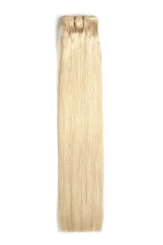 Remy Royale Double Drawn Human Hair Weft Weave  Extensions - Light Ash Blonde (#22)