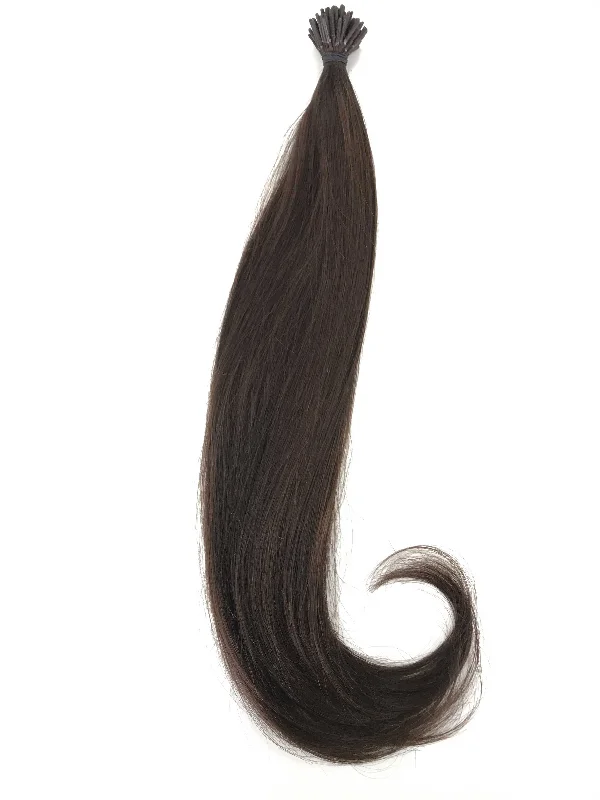 Russian Virgin Human Hair Extensions, 0.7g i-Tip Micro Rings