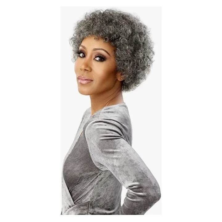 Sensationnel Empire Human Salt & Pepper Full Wig - Bliss