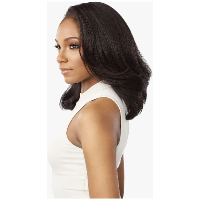 Sensationnel Kinky Edges 13x6 Synthetic HD Lace Front Wig - Kinky Blow Out 14""