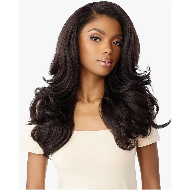 Sensationnel Kinky Edges 13x6  Synthetic HD Lace Front Wig - Kinky Blow Out 20""