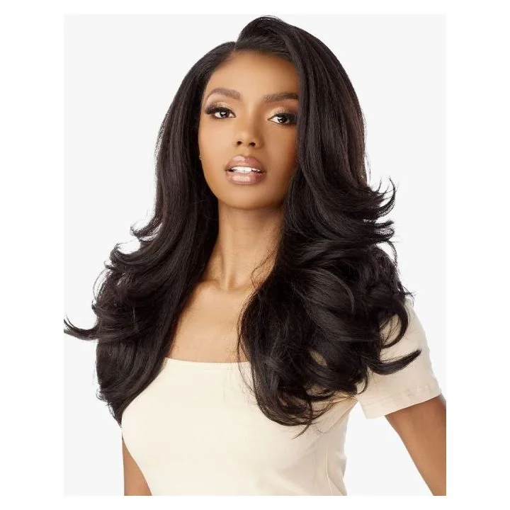 Sensationnel Kinky Edges 13x6  Synthetic HD Lace Front Wig - Kinky Blow Out 20""