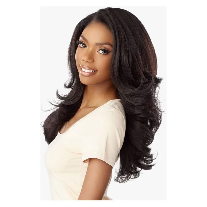 Sensationnel Kinky Edges 13x6  Synthetic HD Lace Front Wig - Kinky Blow Out 20""