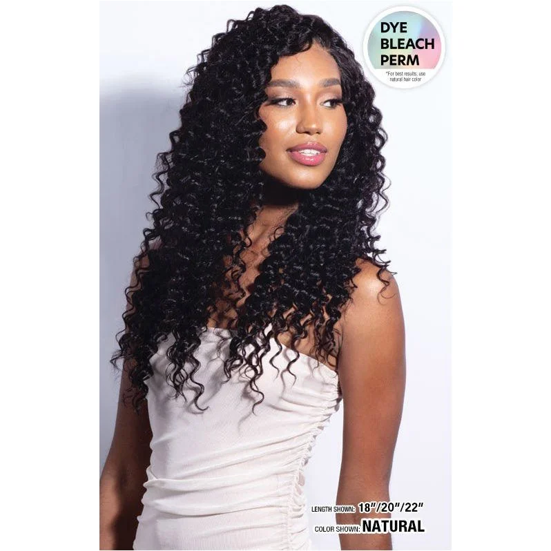 Shake-N-Go Glossy 100% Virgin Remy Hair Bundle Multipack - Deep Wave