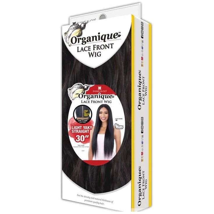 Shake-N-Go Organique Synthetic Lace Front Wig - Light Yaky Straight 30""