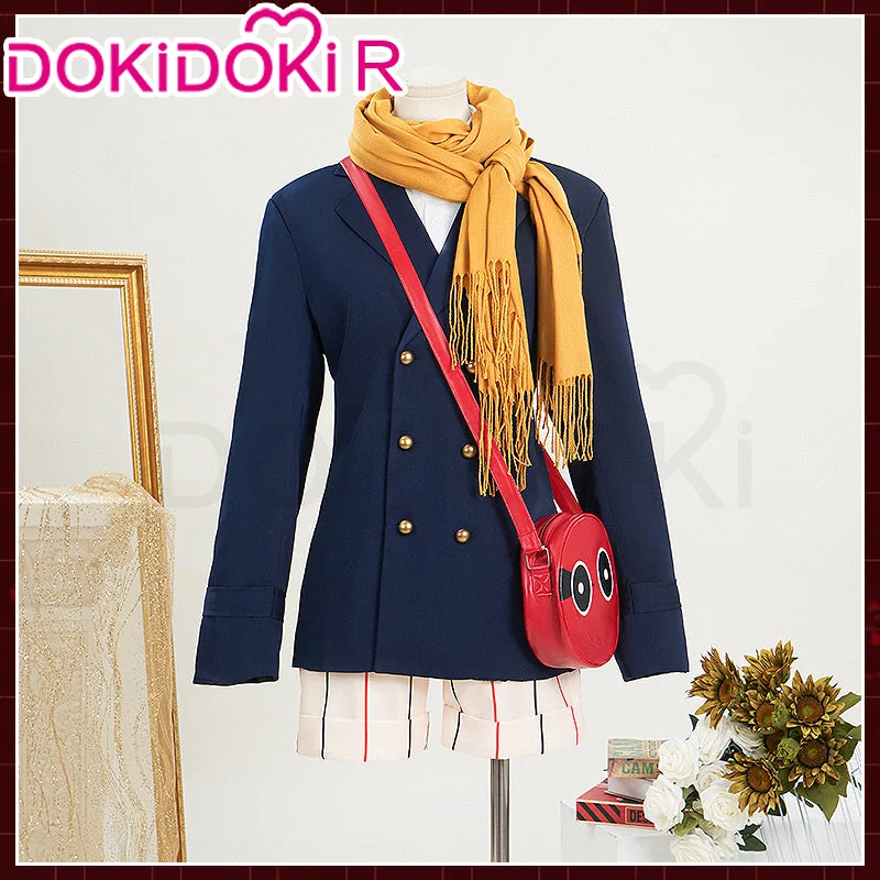 【Size S-2XL】DokiDoki-R Anime Cosplay Costume Blue Suit