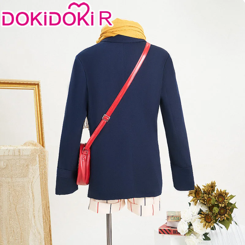 【Size S-2XL】DokiDoki-R Anime Cosplay Costume Blue Suit