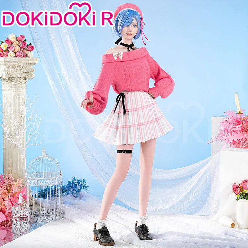 【Size S-3XL】DokiDoki-R Game GODDESS OF VICTORY: NIKKE X Re0 Cosplay Pure Blossom Costume