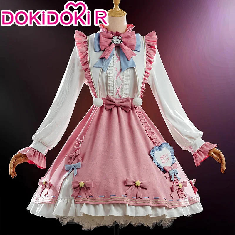 【Size XS-2XL】DokiDoki-R Game Identity V x Sanrio Cosplay Emma Woods Costume Gardener idv