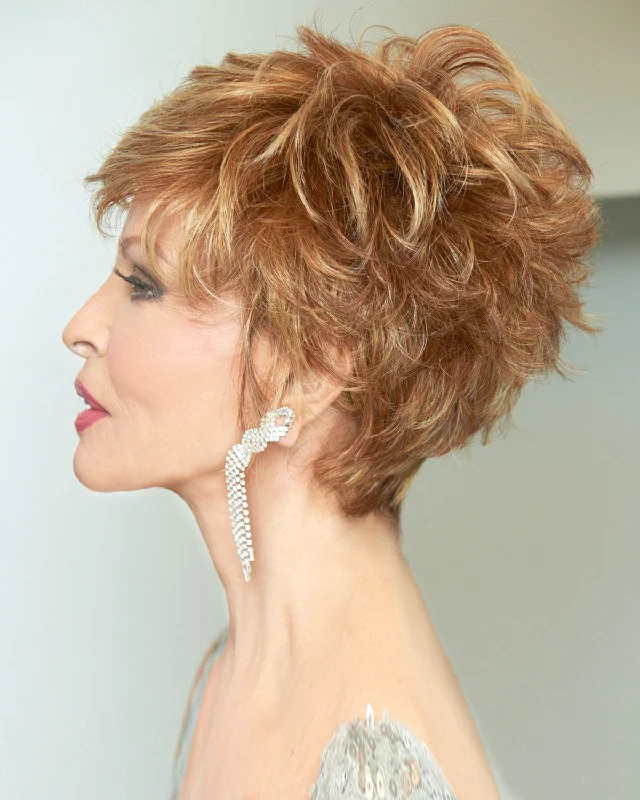 Sparkle Elite | Lace Front & Monofilament Synthetic Wig by Raquel Welch