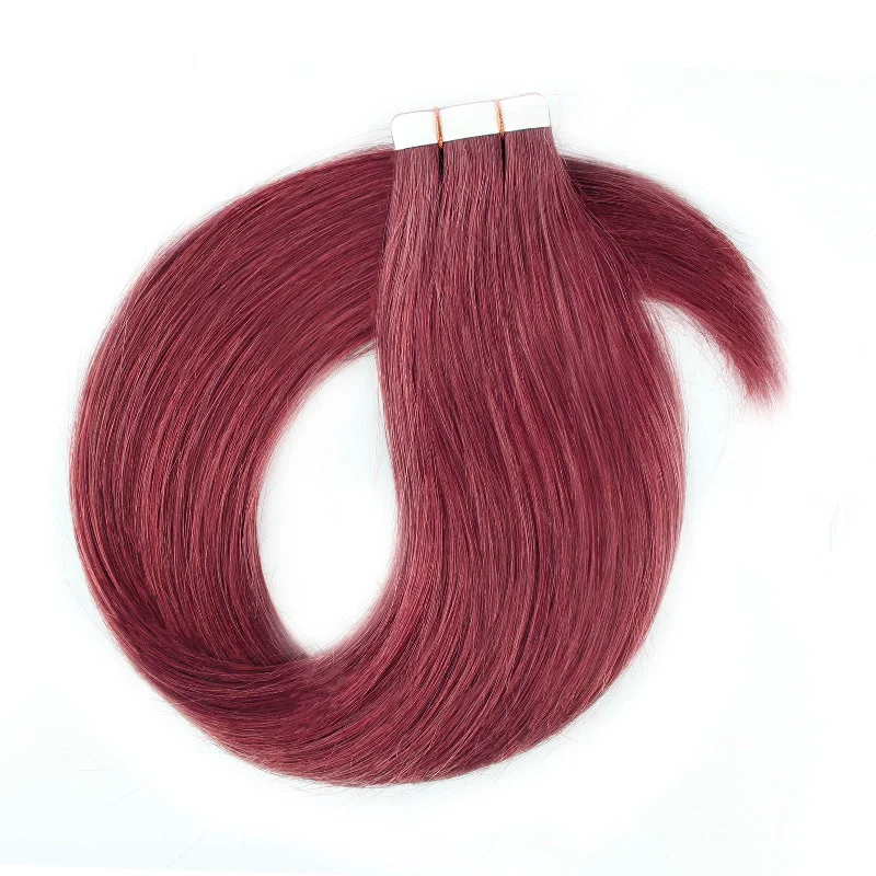 Tape In Hair Extensions #530 Burgundy