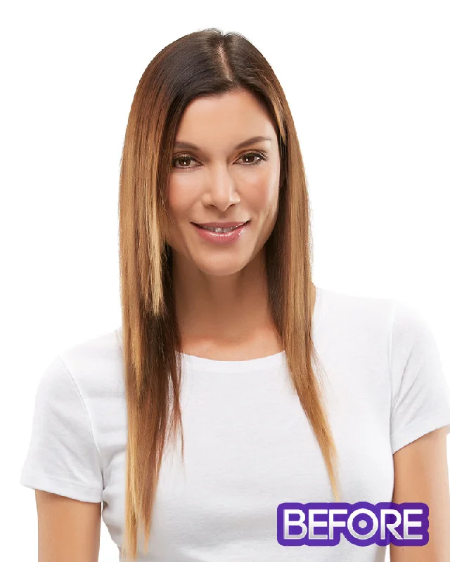 Top Form 18 inch (Exclusive) | Monofilament Remy Human Hair Toppers by Jon Renau