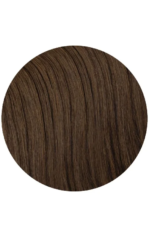 Hair Weft 24"" Chocolate Brown 3